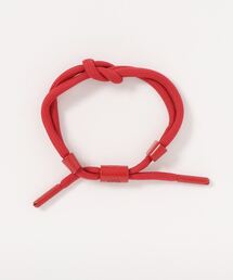 GREEN BOWL（グリーンボウル）の「RASTACLAT KNOTTED BRACELET(SEASONAL SOLIDS)（ブレスレット・メンズ・レッド系）」