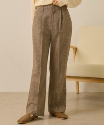 センターシームツイードパンツ/【WEB/EC限定商品】