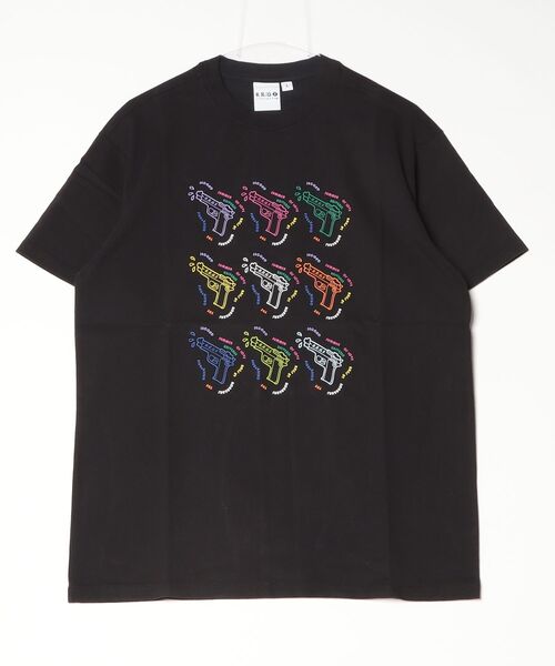 R.R.G.S(アールアールジーエス)の「WATER GUN T-SHIRTS(Tシャツ/カットソー・メンズ・ホワイト/ブラック・LARGE/X-LARGE)」の1枚目の写真