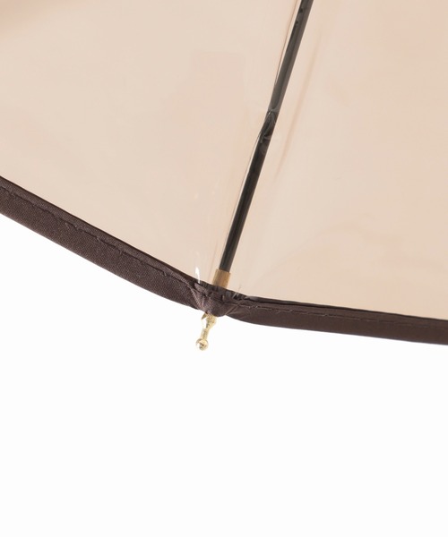 SLOBE IENA(スローブイエナ)の「【TRADITIONAL WEATHERWEAR】 CLEAR バンブー傘《雨傘》(長傘・レディース・グレー/ブラウン・FREE)」の10枚目の写真