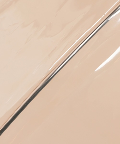 SLOBE IENA(スローブイエナ)の「【TRADITIONAL WEATHERWEAR】 CLEAR バンブー傘《雨傘》(長傘・レディース・グレー/ブラウン・FREE)」の11枚目の写真