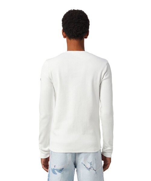 DIESEL（ディーゼル）の「メンズ Tシャツ 長そで（Tシャツ/カットソー・メンズ・インディゴブルー・X-LARGE/MEDIUM/SMALL/LARGE/XXX-LARGE/X-SMALL/XX-LARGE）」の7枚目の写真