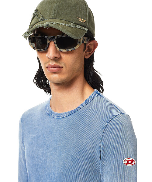 DIESEL（ディーゼル）の「メンズ Tシャツ 長そで（Tシャツ/カットソー・メンズ・インディゴブルー・X-LARGE/MEDIUM/SMALL/LARGE/XXX-LARGE/X-SMALL/XX-LARGE）」の11枚目の写真