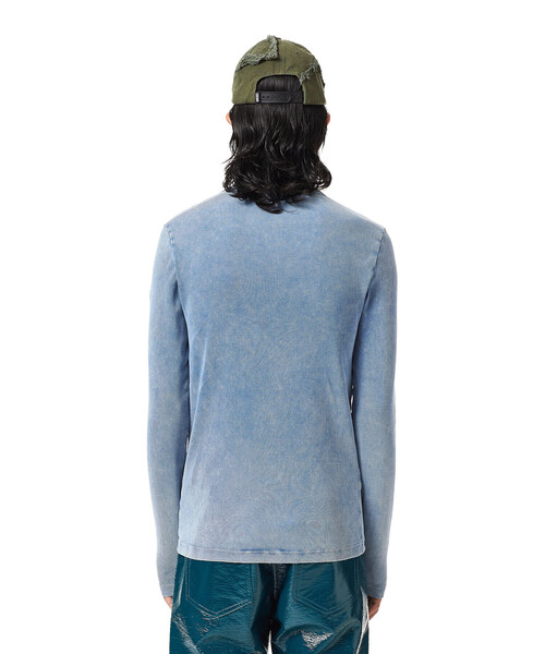 DIESEL（ディーゼル）の「メンズ Tシャツ 長そで（Tシャツ/カットソー・メンズ・インディゴブルー・X-LARGE/MEDIUM/SMALL/LARGE/XXX-LARGE/X-SMALL/XX-LARGE）」の17枚目の写真