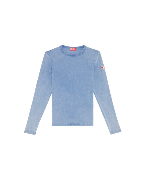 DIESEL（ディーゼル）の「メンズ Tシャツ 長そで（Tシャツ/カットソー・メンズ・インディゴブルー・X-LARGE/MEDIUM/SMALL/LARGE/XXX-LARGE/X-SMALL/XX-LARGE）」の15枚目の写真