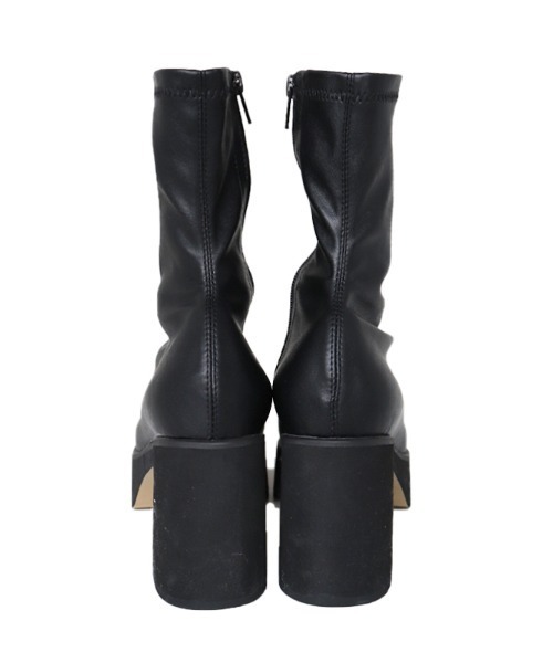 ACYM（アシーム）の「Betty platform socks ブーツ（ブーツ・レディース・ブラック・SMALL/MEDIUM/LARGE）」の3枚目の写真