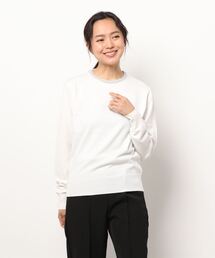 Te chichi | ラメパール使いクルーネックニット(ニット/セーター)