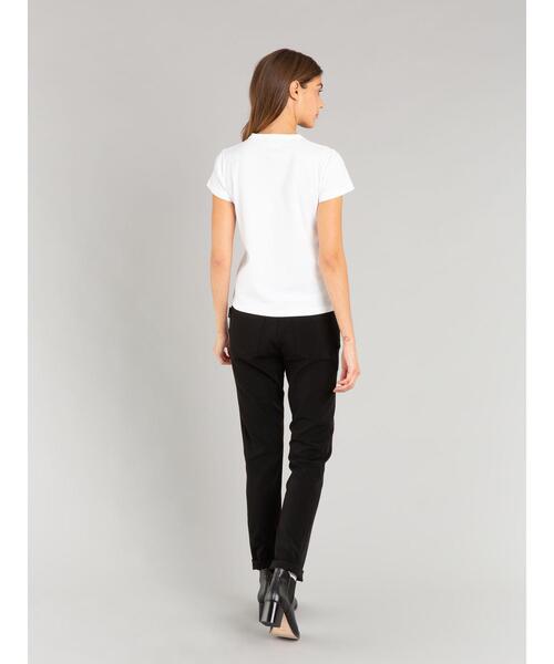 agnes b.(アニエスベー)の「SAE0 TS サラエボハートTシャツ(Tシャツ/カットソー・レディース・ホワイト・2/3/1)」の3枚目の写真