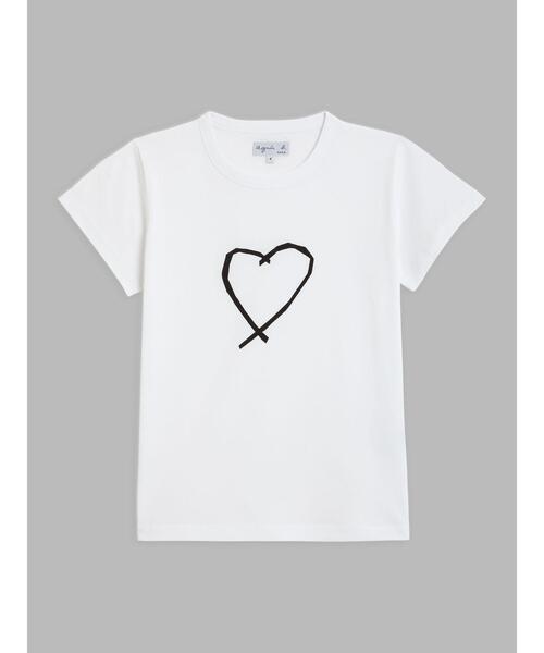 agnes b.（アニエスベー）の「SAE0 TS サラエボハートTシャツ（T
