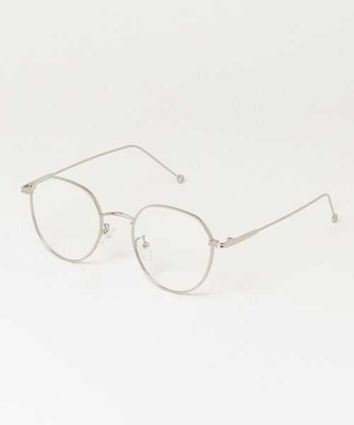 MEMENTISM（メメントイズム）の「ユニセックスデザイン クリアレンズサングラス 伊達メガネ リムレスメガネ（メガネ・レディース・H/P/B/J/R/E/M/D/L/T/F/N/G/O/A/I/Q/C/K/S/Y/その他2/その他3/その他1/V/W/U/Z/X/その他5/その他6/その他4/その他7/ゴールド/シルバー/ゴールド系1/シルバー系その他2/シルバー系その他/ゴールド系2/その他8/シルバー系その他3/シルバー系その他4/ゴールド系その他2/ブラック系1/ゴールド系その他・FREE）」の6枚目の写真