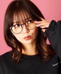 MEMENTISM（メメントイズム）の「ユニセックスデザイン クリアレンズサングラス 伊達メガネ リムレスメガネ（メガネ）」