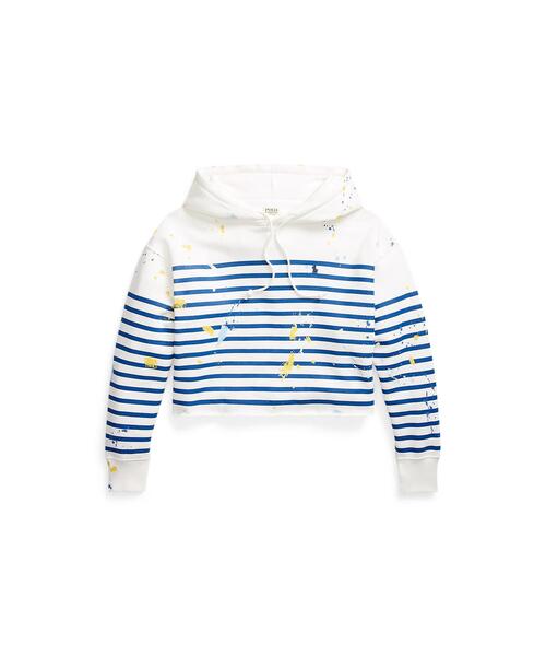 Ralph Lauren フーディー ストライプ 長袖 ロンT S58b Ralph Lauren フーディー ストライプ 長袖 ロンT S58b
