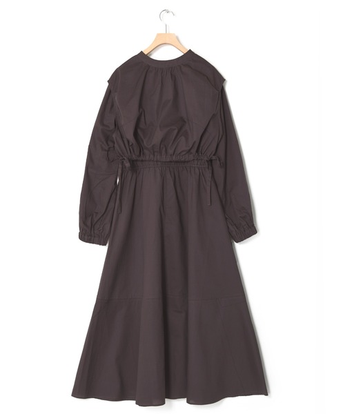 w closet（ダブルクローゼット）の「ベストレイヤードセットワンピース（ワンピース・レディース・オフホワイト/ブルー/スミクロ/グリーン系その他・FREE）」の9枚目の写真