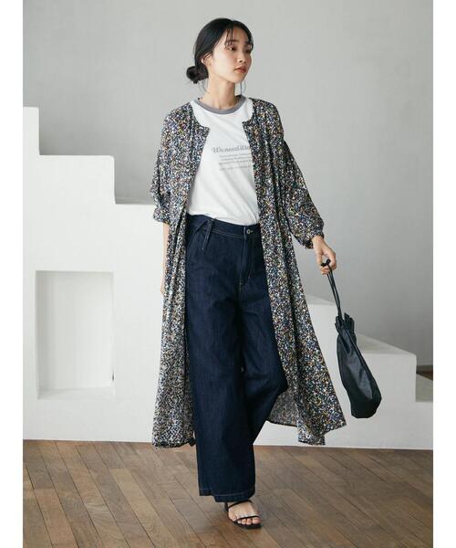 CRAFT STANDARD BOUTIQUE（クラフトスタンダードブティック）の「3WAYジャガード小花ワンピース　＊◆（ワンピース・レディース・ブルー系その他/その他14・FREE）」の13枚目の写真