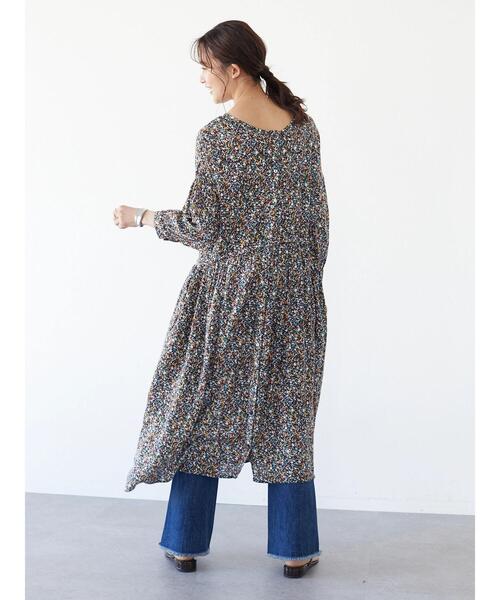 CRAFT STANDARD BOUTIQUE（クラフトスタンダードブティック）の「3WAYジャガード小花ワンピース　＊◆（ワンピース・レディース・ブルー系その他/その他14・FREE）」の21枚目の写真