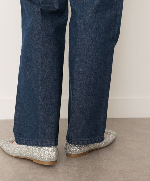 RODE SKO（ロデスコ）の「『MADE IN JAPAN』スクエアトゥグリッターバレエシューズ（バレエシューズ・レディース・シルバー・38/36/37）」の9枚目の写真