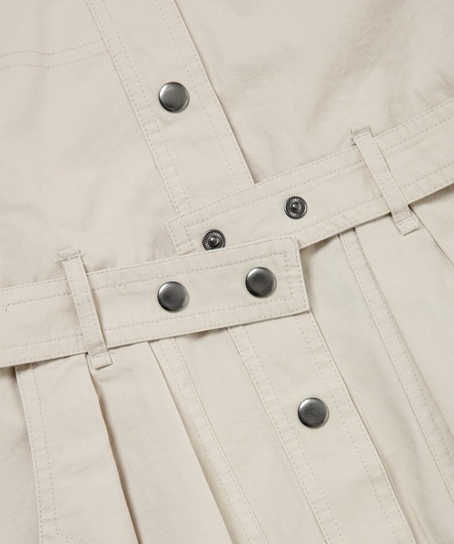 MARANT ETOILE（マランエトワール）の「IMEﾜﾝﾋﾟｰｽ 22PRO2112 22P019E 23EC（ワンピース・レディース・ベージュ系その他・36）」の4枚目の写真