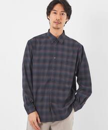 green label relaxing | TW ウォッシャブルトロ チェック ジャストルーズ シャツ -ウォッシャブル・ストレッチ・防シワ-(シャツ/ブラウス)