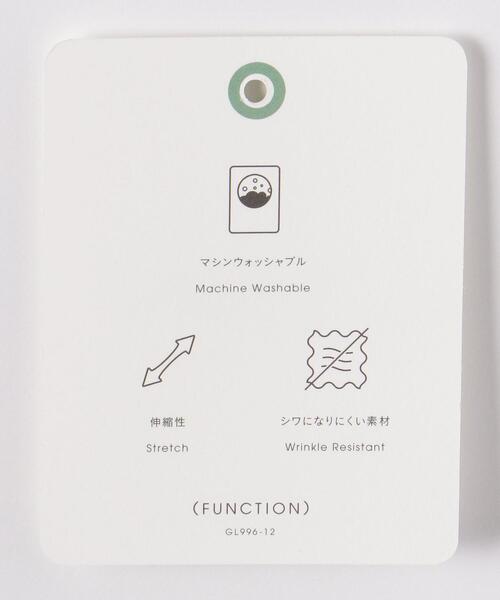 green label relaxing（グリーンレーベルリラクシング）の「TW ウォッシャブルトロ チェック ジャストルーズ シャツ -ウォッシャブル・ストレッチ・防シワ-（シャツ/ブラウス・メンズ・ネイビー/ナチュラル・L/XL/S/M）」の15枚目の写真