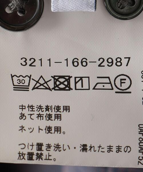 green label relaxing（グリーンレーベルリラクシング）の「TW ウォッシャブルトロ チェック ジャストルーズ シャツ -ウォッシャブル・ストレッチ・防シワ-（シャツ/ブラウス・メンズ・ネイビー/ナチュラル・L/XL/S/M）」の16枚目の写真