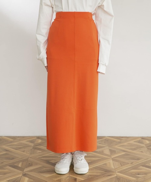 UR Lab.(アーバンリサーチラボ)の「ポンチロングタイトスカート(スカート・レディース・ブラック/ベージュ/レッド/グリーン/ロイヤルブルー・FREE)」の20枚目の写真