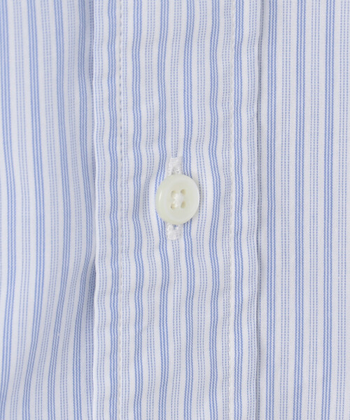 GYMPHLEX（ジムフレックス）の「Gymphlex | マルチストライプ バンドカラーシャツ MEN（シャツ/ブラウス・メンズ・ブルー系その他/ピンク系その他2/グレー系その他・MEDIUM/LARGE）」の18枚目の写真