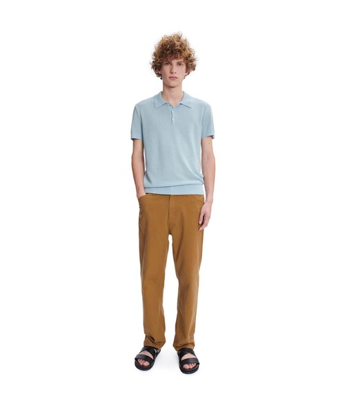 A.P.C. ベージュ ポロシャツ M Laurent ポロシャツ｜GOLF / HOMME｜A.P.C. | アーペーセー日本