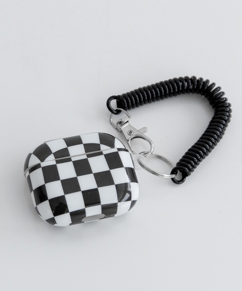 FOLLOWIN（フォロウィン）の「ブロックチェッカーAirPods 3 ケース（スマホケース/カバー・レディース・ブラック・ONE SIZE）」の3枚目の写真