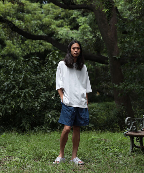 BEAMS（ビームス）の「BEAMS / シルケット ビッグ Ｔシャツ（Tシャツ/カットソー・メンズ・グリーン系その他4/ブラック/ホワイト系その他6・MEDIUM/SMALL/LARGE/X-LARGE）」の4枚目の写真