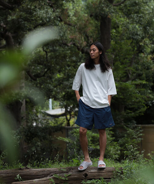 BEAMS（ビームス）の「BEAMS / シルケット ビッグ Ｔシャツ（Tシャツ/カットソー・メンズ・グリーン系その他4/ブラック/ホワイト系その他6・MEDIUM/SMALL/LARGE/X-LARGE）」の5枚目の写真