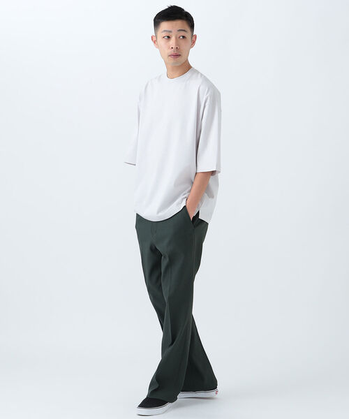 BEAMS（ビームス）の「BEAMS / シルケット ビッグ Ｔシャツ（Tシャツ/カットソー・メンズ・グリーン系その他4/ブラック/ホワイト系その他6・MEDIUM/SMALL/LARGE/X-LARGE）」の18枚目の写真