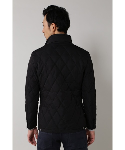 HIGH STREET（ハイストリート）の「HIGH STREET∴ダウンキルトブルゾン（ダウンジャケット/コート・メンズ・グレー・M）」の3枚目の写真