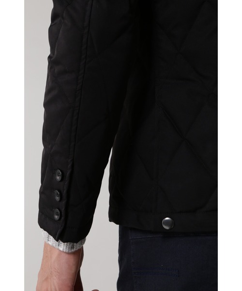 HIGH STREET（ハイストリート）の「HIGH STREET∴ダウンキルトブルゾン（ダウンジャケット/コート・メンズ・グレー・M）」の8枚目の写真