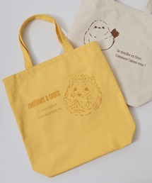 FUNALIVE（ファンアライブ）の「jou jou lier ３ポケット付アニマルプリントキャンバストートバッグ（トートバッグ）」