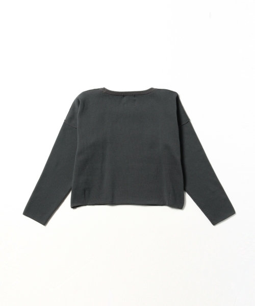 Ray BEAMS(レイビームス)の「Ray BEAMS / ショート丈 クルーネックプルオーバー(その他トップス・レディース・ホワイト/チャコールグレー/ピンク・ONE SIZE)」の9枚目の写真