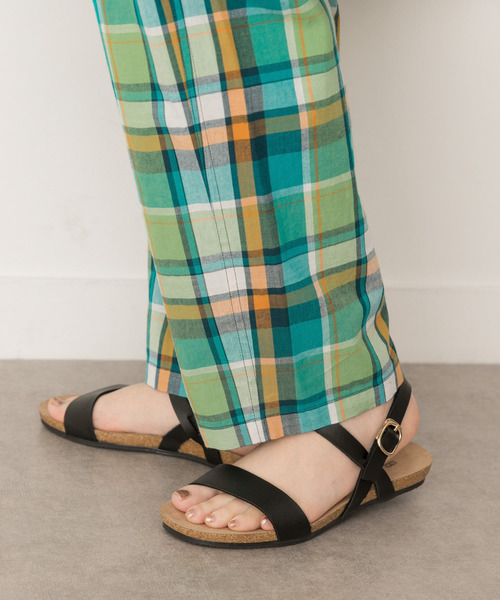 RODE SKO（ロデスコ）の「ラフソールアンクルサンダル（サンダル・レディース・ホワイト/ブラック/ブラウン・38/36/37）」の2枚目の写真