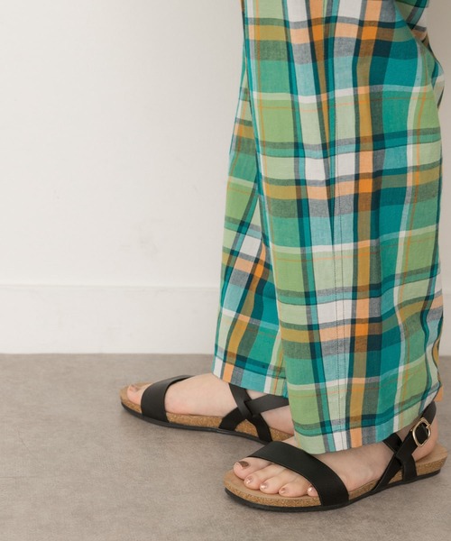 RODE SKO（ロデスコ）の「ラフソールアンクルサンダル（サンダル・レディース・ホワイト/ブラック/ブラウン・38/36/37）」の4枚目の写真