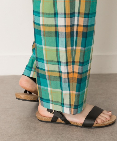 RODE SKO（ロデスコ）の「ラフソールアンクルサンダル（サンダル・レディース・ホワイト/ブラック/ブラウン・38/36/37）」の9枚目の写真