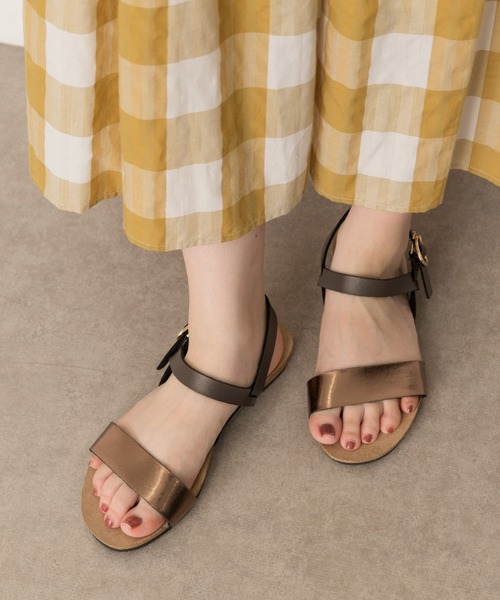 RODE SKO（ロデスコ）の「ラフソールアンクルサンダル（サンダル・レディース・ホワイト/ブラック/ブラウン・38/36/37）」の10枚目の写真