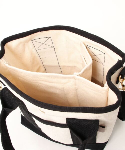 one way（ワンウェイ）の「キャンバスミニトート（トートバッグ・レディース・ホワイト系その他2/ホワイト/ホワイト系その他・FREE）」の6枚目の写真