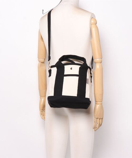 one way（ワンウェイ）の「キャンバスミニトート（トートバッグ・レディース・ホワイト系その他2/ホワイト/ホワイト系その他・FREE）」の7枚目の写真