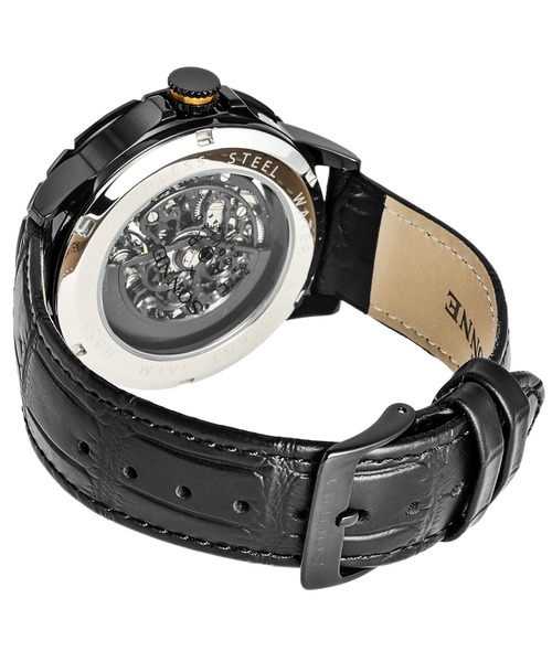 SONNE（ゾンネ）の「SONNE/ゾンネ×ハオリ H023 腕時計 H023BKBK メンズ（アナログ腕時計・メンズ・ブラック・FREE）」の4枚目の写真