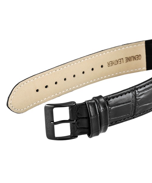 SONNE（ゾンネ）の「SONNE/ゾンネ×ハオリ H023 腕時計 H023BKBK メンズ（アナログ腕時計・メンズ・ブラック・FREE）」の3枚目の写真