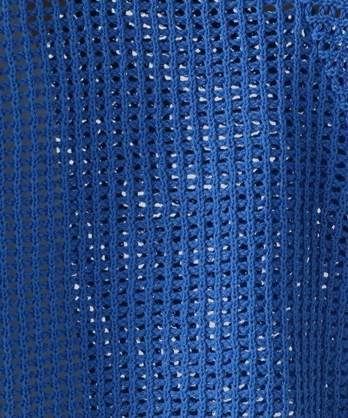 メッシュポロカーディガン278727