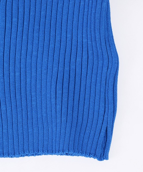 WC（ダブル シー）の「配色長袖ポロ（ポロシャツ・レディース・ブルー/オレンジ・FREE）」の15枚目の写真