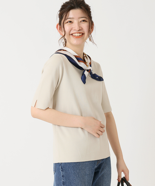 Sebo        隊200♡半袖 ニット プルオーバー ゆったりめ Sebo様専用 隊200♡半袖 ニット プルオーバー ゆったりめ
