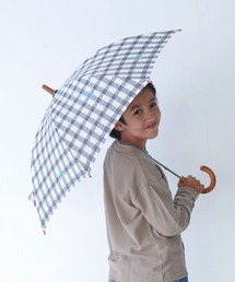 392 plusm(サンキューニプリュスエム)のUmbrella Kids 50 - gingham - 790214(長傘)