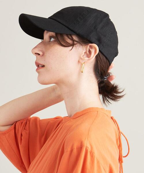 BEAUTY&YOUTH UNITED ARROWS(ビューティーアンドユースユナイテッドアローズ)の「麻 キャップ(キャップ・レディース・ブラック/ブラウン/ナチュラル/ネイビー・FREE)」の12枚目の写真