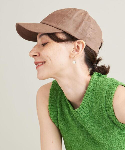 BEAUTY&YOUTH UNITED ARROWS(ビューティーアンドユースユナイテッドアローズ)の「麻 キャップ(キャップ・レディース・ブラック/ブラウン/ナチュラル/ネイビー・FREE)」の13枚目の写真