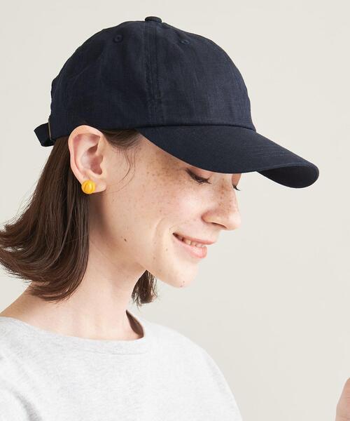 BEAUTY&YOUTH UNITED ARROWS(ビューティーアンドユースユナイテッドアローズ)の「麻 キャップ(キャップ・レディース・ブラック/ブラウン/ナチュラル/ネイビー・FREE)」の6枚目の写真